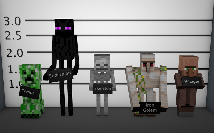 minecraft_mob_lineup_wallpaper_by_younggeorge-d5rngge